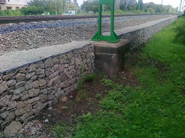 Vasúti gabionpadka, Tárnok-Székesfehérvár vonalszakasz